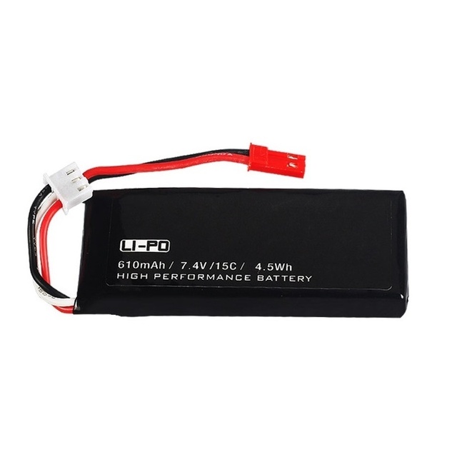 Bateria lipo 7.4 V 610mAh do Hubsan X4 H502S H502E H216A + ładowarka dla drona - Wianko - 2