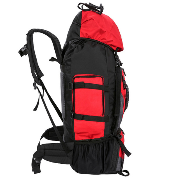 Wodoodporny plecak do wspinaczki podróżniczej - 90L, dużej pojemności, dla mężczyzn i kobiet (XA342Y) - Wianko - 10