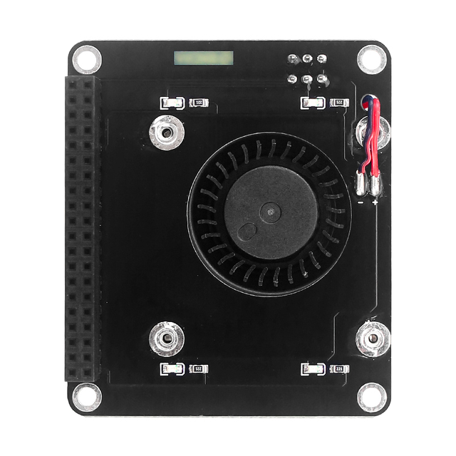 Rozszerzenie GPIO ICE Turbo wentylator z diodą LED do Raspberry Pi 4B/3B+/3B - Wianko - 2