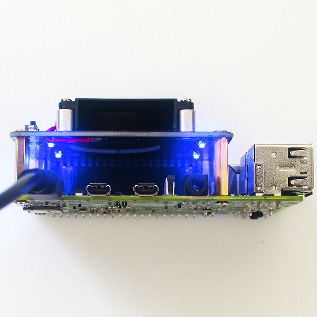 Rozszerzenie GPIO ICE Turbo wentylator z diodą LED do Raspberry Pi 4B/3B+/3B - Wianko - 8