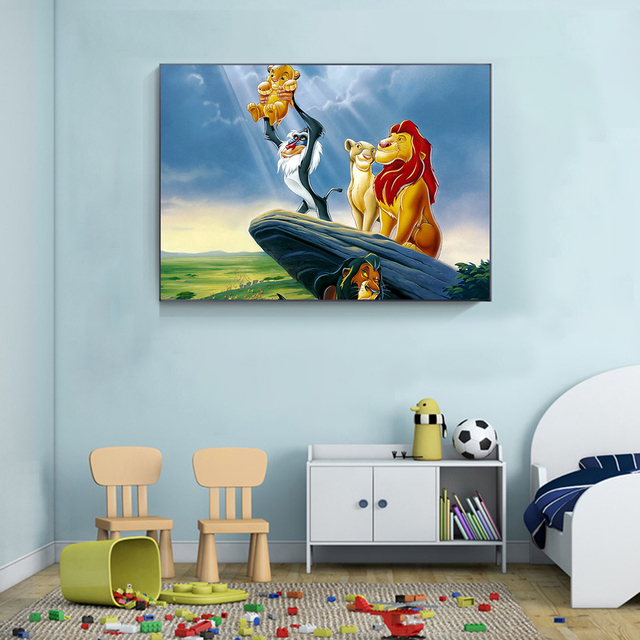 5D Diy Obraz w Hafcie Diamentowym Disney Król Lew Bambi Fawn - Mozaika Ręcznie Robiona Dekoracja Domu - Prezent Personalizowany - Wianko - 14