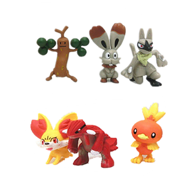 Pokemon Pikachu - zestaw 24 figurki dekoracyjne z kolekcji zabawek dla dzieci - Wianko - 3