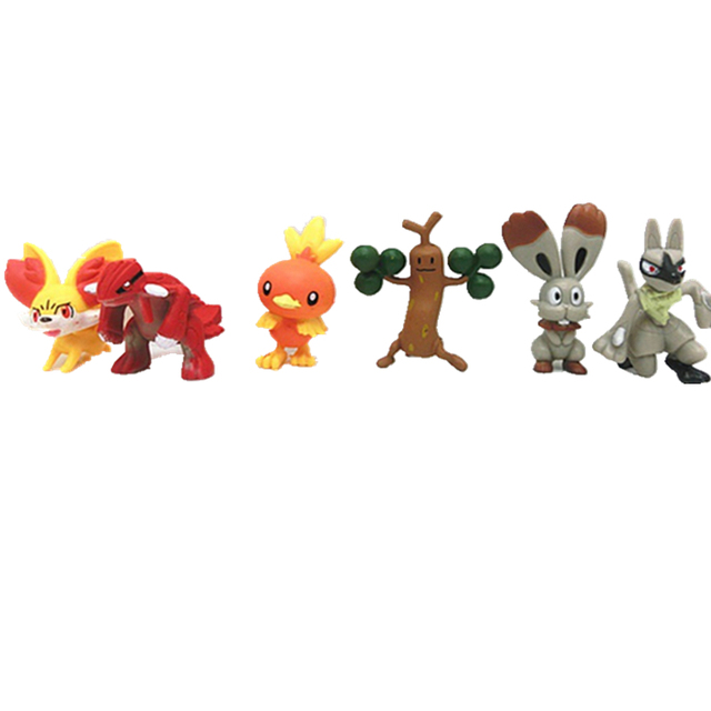 Pokemon Pikachu - zestaw 24 figurki dekoracyjne z kolekcji zabawek dla dzieci - Wianko - 2