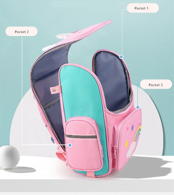 Plecak szkolny 3D Cute Cartoon dla dzieci z kategorii Torby szkolne - Wianko - 22