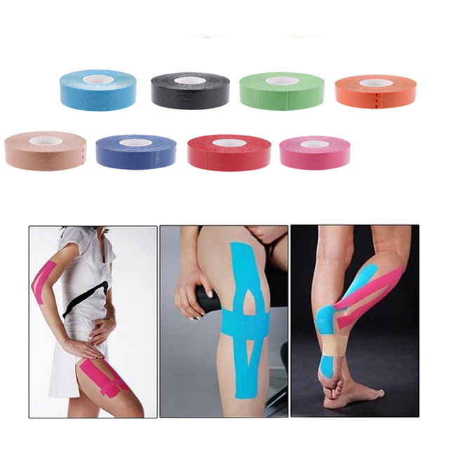 Taśma kinezjologiczna do ochrony mięśni kolana podczas uprawiania sportu - Wianko - 3
