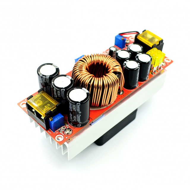 Regulator napięcia DC-DC Stałe napięcie/prąd Boost Converter 1800W 40A 10-60V przez wentylator dla DC-DC 12V-90V Boost Step Up - Wianko - 3