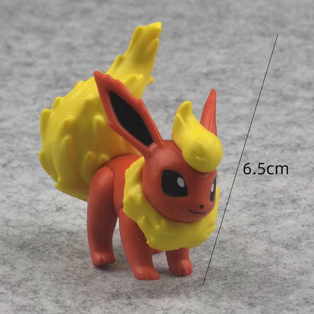 Figurka akcji Pokemon Charizard 3-5cm Pikachu Squirtle Eeveelution Litten Charmander Mimikyu Venusaur Psyduck anime model postaci zabawka - Wianko - 8