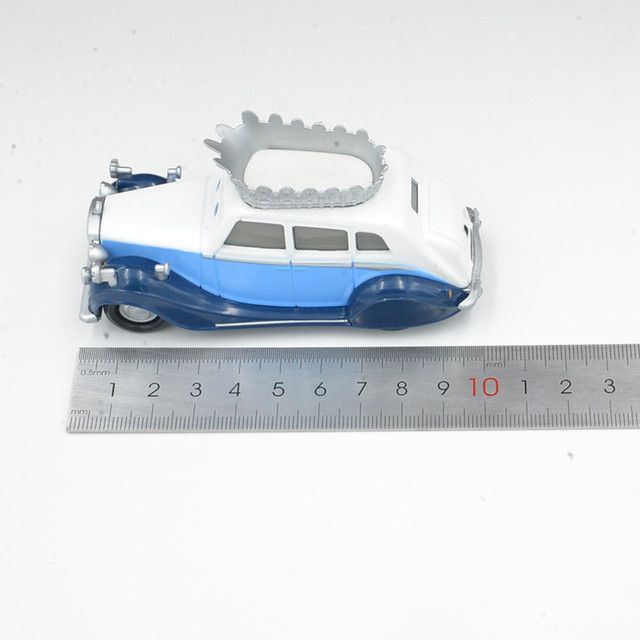 Disney Cartoon Pixar Cars 2 Model Samochodu Zabawka Metalowa Odlewnia Złomu Londyn Model Bucingham - idealny prezent dla dzieci - Wianko - 8