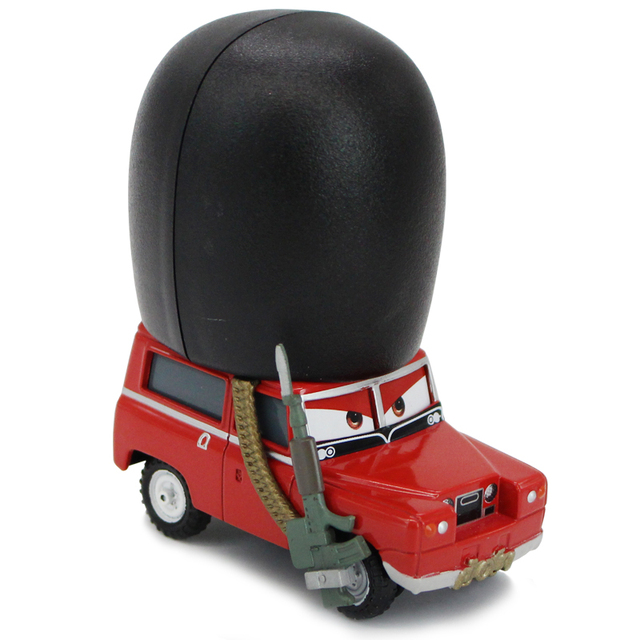 Disney Cartoon Pixar Cars 2 Model Samochodu Zabawka Metalowa Odlewnia Złomu Londyn Model Bucingham - idealny prezent dla dzieci - Wianko - 9