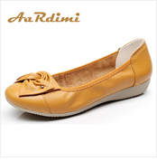 AARDIMI damska klasyka - skórzane buty typu 'slip-on', białe baleriny mokasyny - Wianko - 31