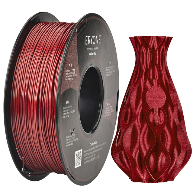 Eryone 3D Brokat PLA Filament 1kg 1.75mm wysokiej jakości  - świecący materiał do druku 3D - Wianko - 17