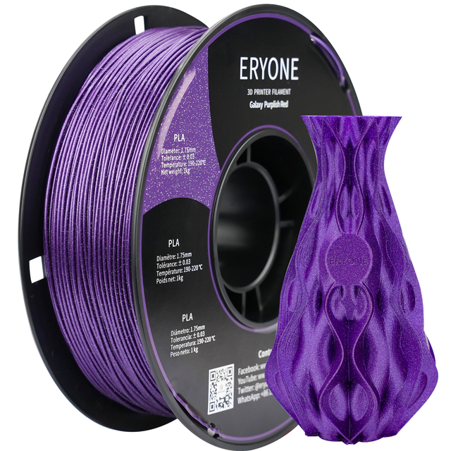 Eryone 3D Brokat PLA Filament 1kg 1.75mm wysokiej jakości  - świecący materiał do druku 3D - Wianko - 33