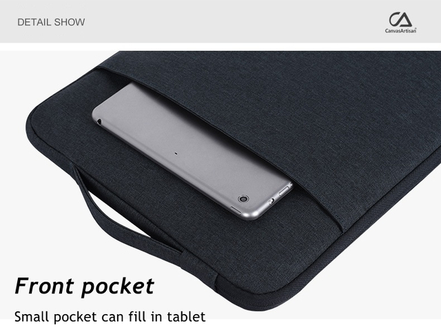 Torebka torba na laptopa Marka wodoodporna 11,12,13.14.15.6 cal Case dla Macbook Air Pro M1 - Wianko - 6