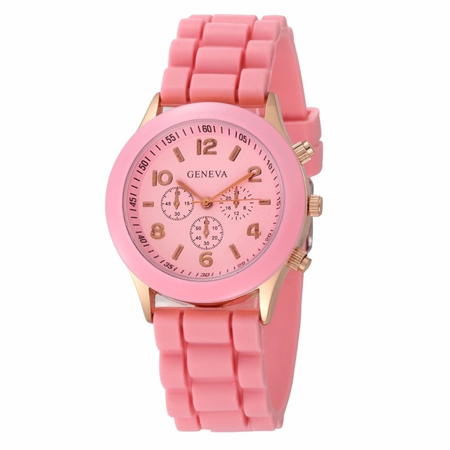 Nowy zegarek damski luksusowej marki mody, kwarcowy, z paskiem silikonowym - galaretką, Orologio Uomo - Wianko - 12