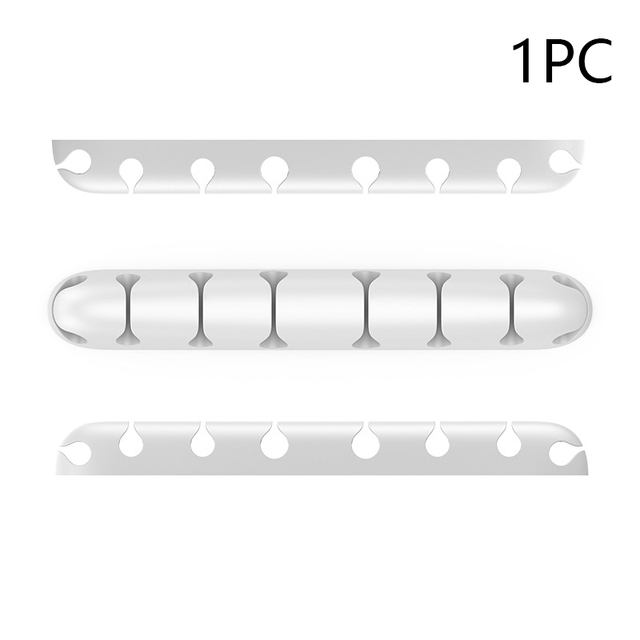 Przenośny, trwały uchwyt do ładowania kabli USB - Organizer silikonowy do kuchni - Wianko - 25