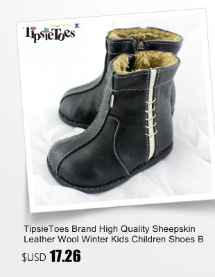 TipsieToes marka Casual skóra owcza dzieci dziecięce trampki buty dla chłopców i dziewcząt nowy 2021 wiosna jesień 63104 - Wianko - 4