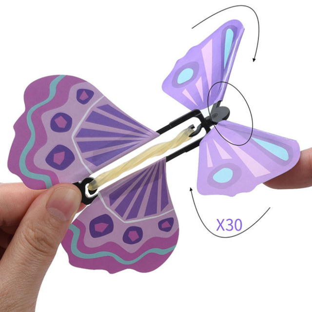 Magiczne latające motyle Party - śmieszne niespodzianki dla dzieci - Wianko - 2