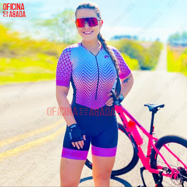 Spodnie rowerowe damskie ODA road z żelowym wkładem, idealne do kolarstwa i triathlonu - Wianko - 7