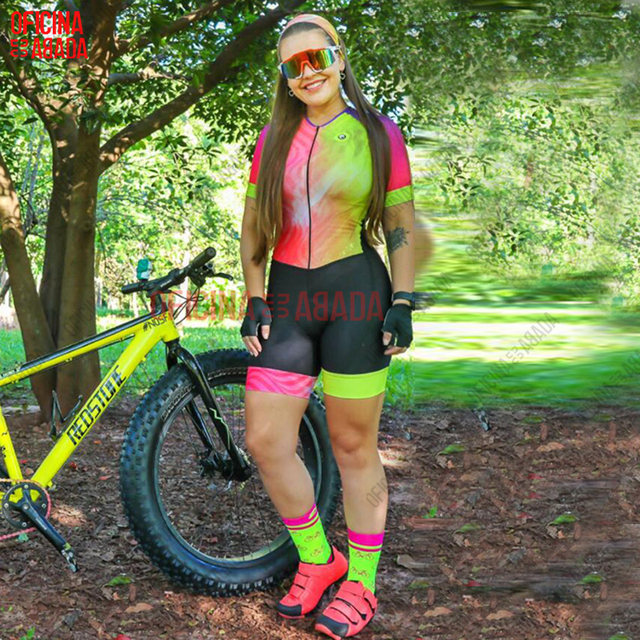 Spodnie rowerowe damskie ODA road z żelowym wkładem, idealne do kolarstwa i triathlonu - Wianko - 9
