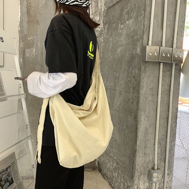 Płócienne torby na ramię o dużej pojemności dla studentów w stylu retro unisex - Wianko - 8