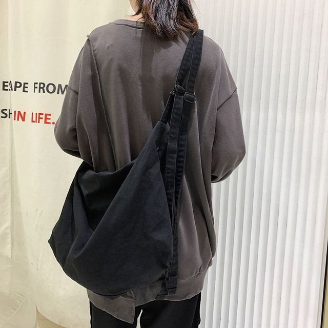 Płócienne torby na ramię o dużej pojemności dla studentów w stylu retro unisex - Wianko - 10