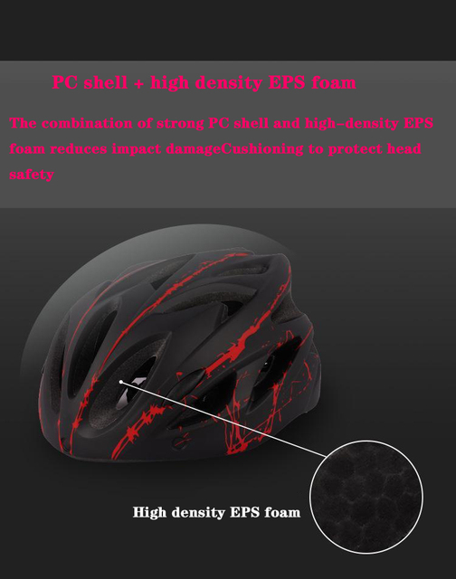Kask rowerowy uniwersalny jednoczęściowy formowany dla mężczyzn i kobiet - ochrona podczas jazdy na rowerze - Wianko - 1