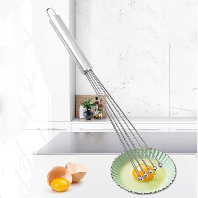 1PC mikser do jaj jajka trzepaczka Mini jajka trzepak mikser mikser ręczny gotowanie ze stali nierdzewnej jajko akcesoria kuchenne narzędzia do pieczenia 2020 - Wianko - 8