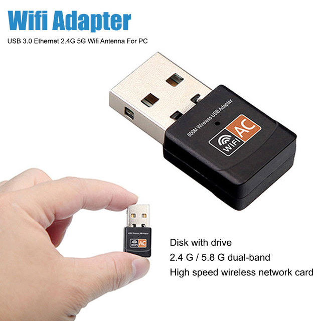 Karta sieciowa USB 3.0 o prędkości 1200Mbps, dwuzakresowa (2.4G/5G) z anteną WiFi i Ethernet dla PC - Wianko - 15