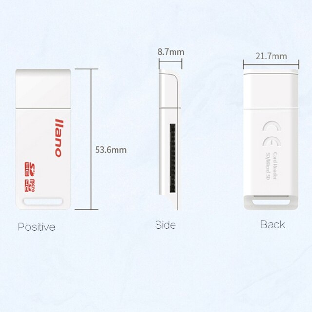 Adapter kart pamięci USB 2.0 SD/Micro SD TF OTG do laptopów USB 2.0 typu C - Wianko - 15