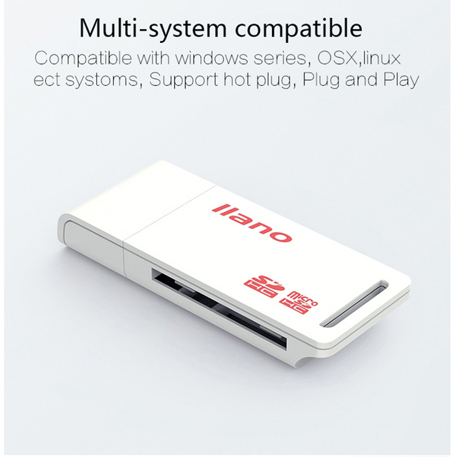 Adapter kart pamięci USB 2.0 SD/Micro SD TF OTG do laptopów USB 2.0 typu C - Wianko - 17