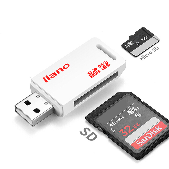 Adapter kart pamięci USB 2.0 SD/Micro SD TF OTG do laptopów USB 2.0 typu C - Wianko - 22