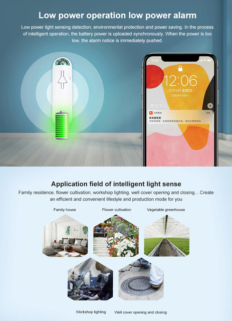 Inteligentny czujnik światła wewnątrz/na zewnątrz Tuya ZigBee - wspomaganie jasności dla Alexa i Google Home - Wianko - 1