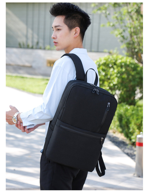 Męska torba na laptop z USB 2020, pojemny plecak biznesowy, idealny na studia, wytrzymała i oddychająca - Wianko - 19