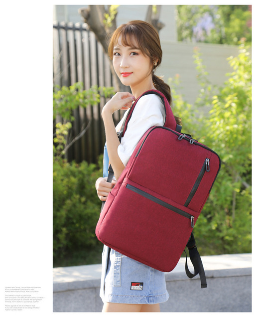 Męska torba na laptop z USB 2020, pojemny plecak biznesowy, idealny na studia, wytrzymała i oddychająca - Wianko - 15