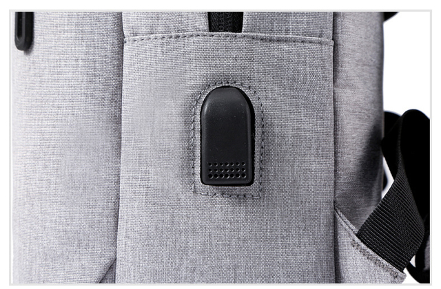 Męska torba na laptop z USB 2020, pojemny plecak biznesowy, idealny na studia, wytrzymała i oddychająca - Wianko - 40