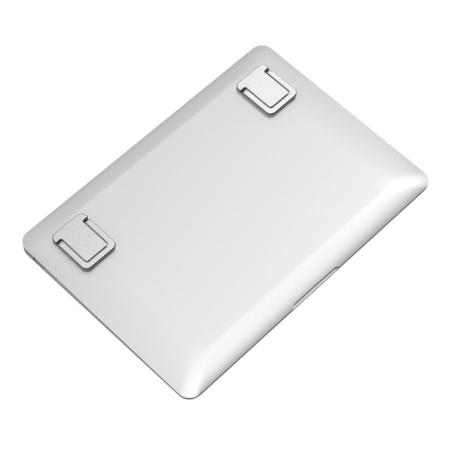Mini składany stojak na laptopa uniwersalny uchwyt na tablet z chłodzeniem i akcesoriami biurowymi - Wianko - 4