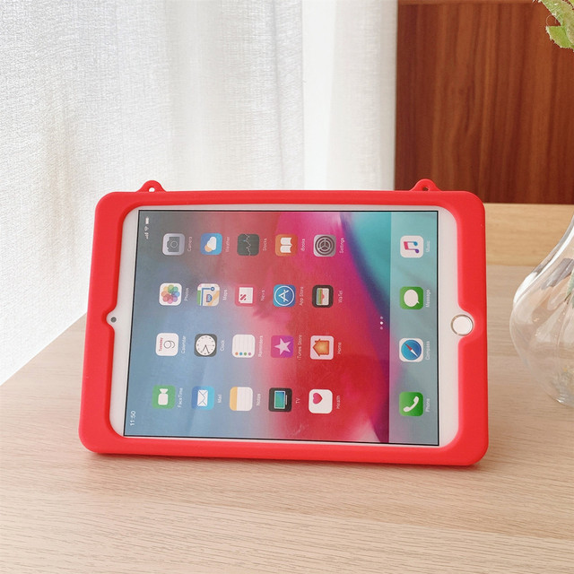 Obudowa na iPad Mini 6 Case 2021 z funkcją Push Bubble Fidget, Pop Its i podstawką - silikonowa pokrywa z paskiem na ramię - Wianko - 8