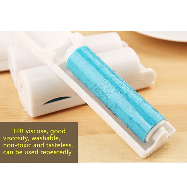 Rolkowy zmywalny żel wielokrotnego użytku do usuwania kłaczków i czyszczenia dywanów - Wianko - 20