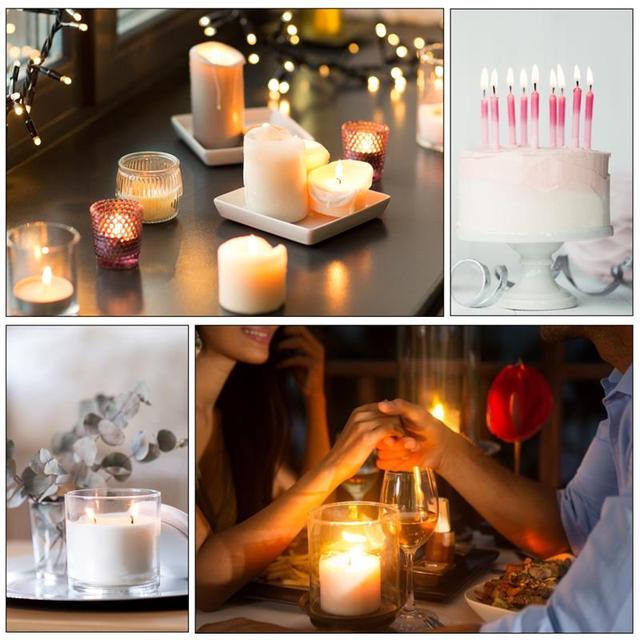 Zestaw do odlewania świec - DIY zestaw z woskiem pszczelim do ręcznego tworzenia prezentów na urodziny i dekoracji weselnych - Wianko - 15