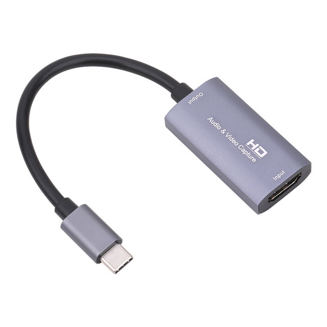 Karta przechwytywania wideo USB-C do HDMI 4K/1080P - nagrywanie transmisji na żywo - Wianko - 6