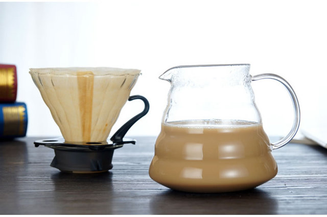 Szklany kroplownik kawowy OBR serwer czajnik dzbanek do kawy dzbanek na herbatę - 250 ml/360 ml/600 ml - Wianko - 7