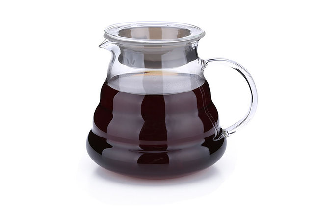 Szklany kroplownik kawowy OBR serwer czajnik dzbanek do kawy dzbanek na herbatę - 250 ml/360 ml/600 ml - Wianko - 3