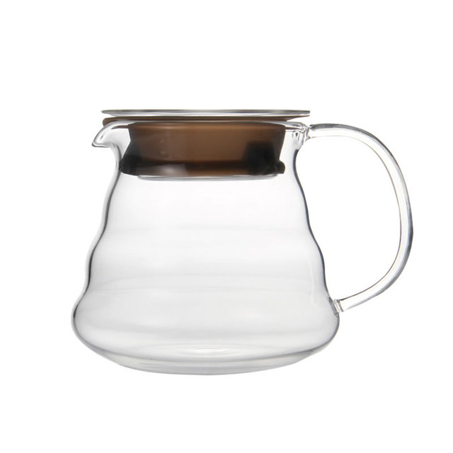 Szklany kroplownik kawowy OBR serwer czajnik dzbanek do kawy dzbanek na herbatę - 250 ml/360 ml/600 ml - Wianko - 1