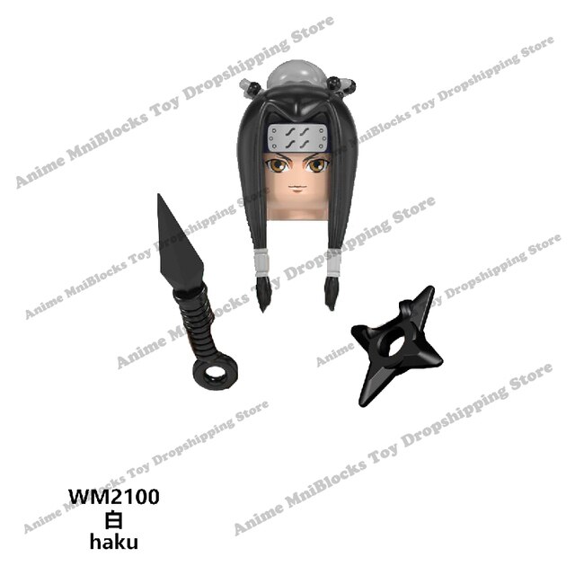 Klocki mini figurka Naruto, Sasuke, Kakashi - zabawki dla dzieci WM6105-6109 - Wianko - 25