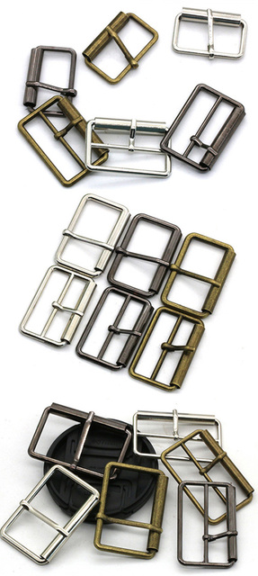 5 sztuk pasów metalowych pierścień sprzączki tri-glide do torby, 20-50mm, prostokątne, z regulowanym zapięciem rolki - akcesoria do szycia - Wianko - 4