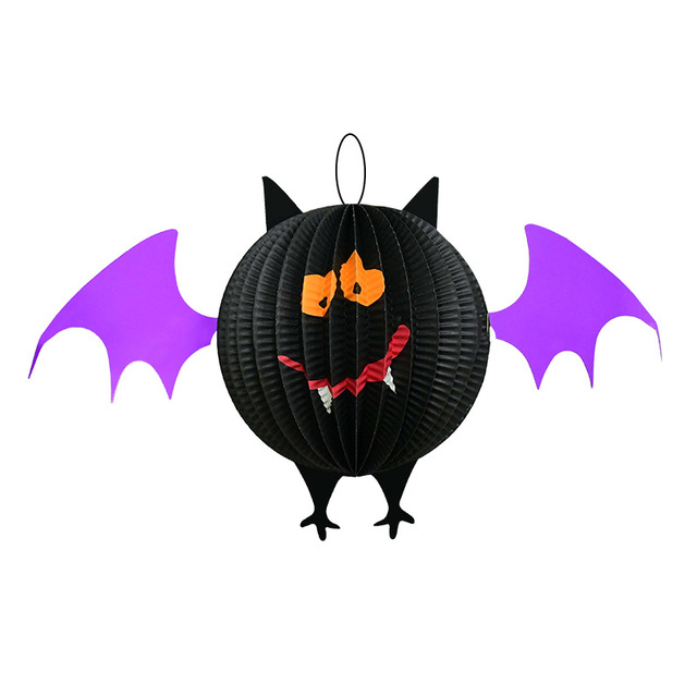 Dekoracja na Halloween: Wiszący Ornament DIY z Włóczki W kształcie Pumkina, Pająka, Ducha i Czarownicy - Wianko - 6