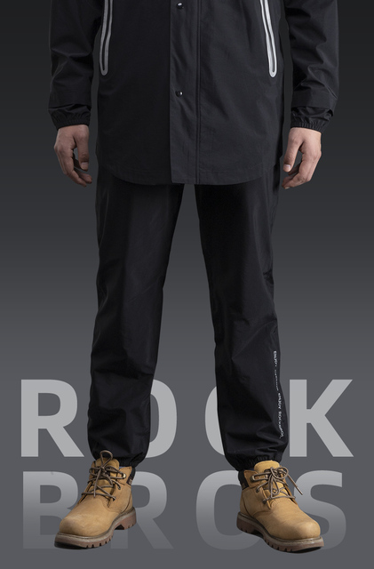 Spodnie rowerowe męskie ROCKBROS długie, wodoodporne, szybko schnące, do jazdy górskiej - Wianko - 1