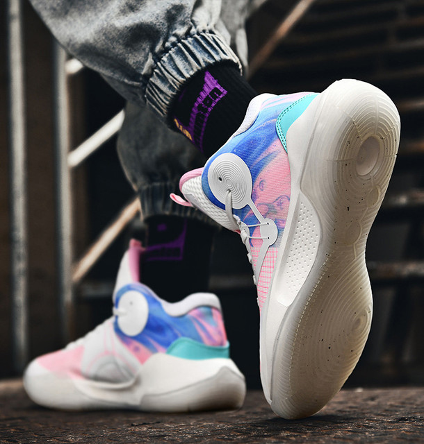 2021 Marka Unisex High Top buty do koszykówki dla mężczyzn i kobiet - kolorowe męskie sneakersy na platformie - Wianko - 10