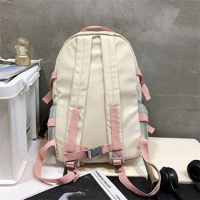 Duża pojemność plecak szkolny dla nastolatek - styl Preppy Harajuku - unisex - Wianko - 19