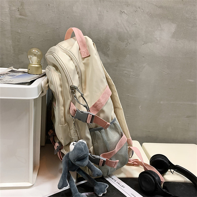 Duża pojemność plecak szkolny dla nastolatek - styl Preppy Harajuku - unisex - Wianko - 18